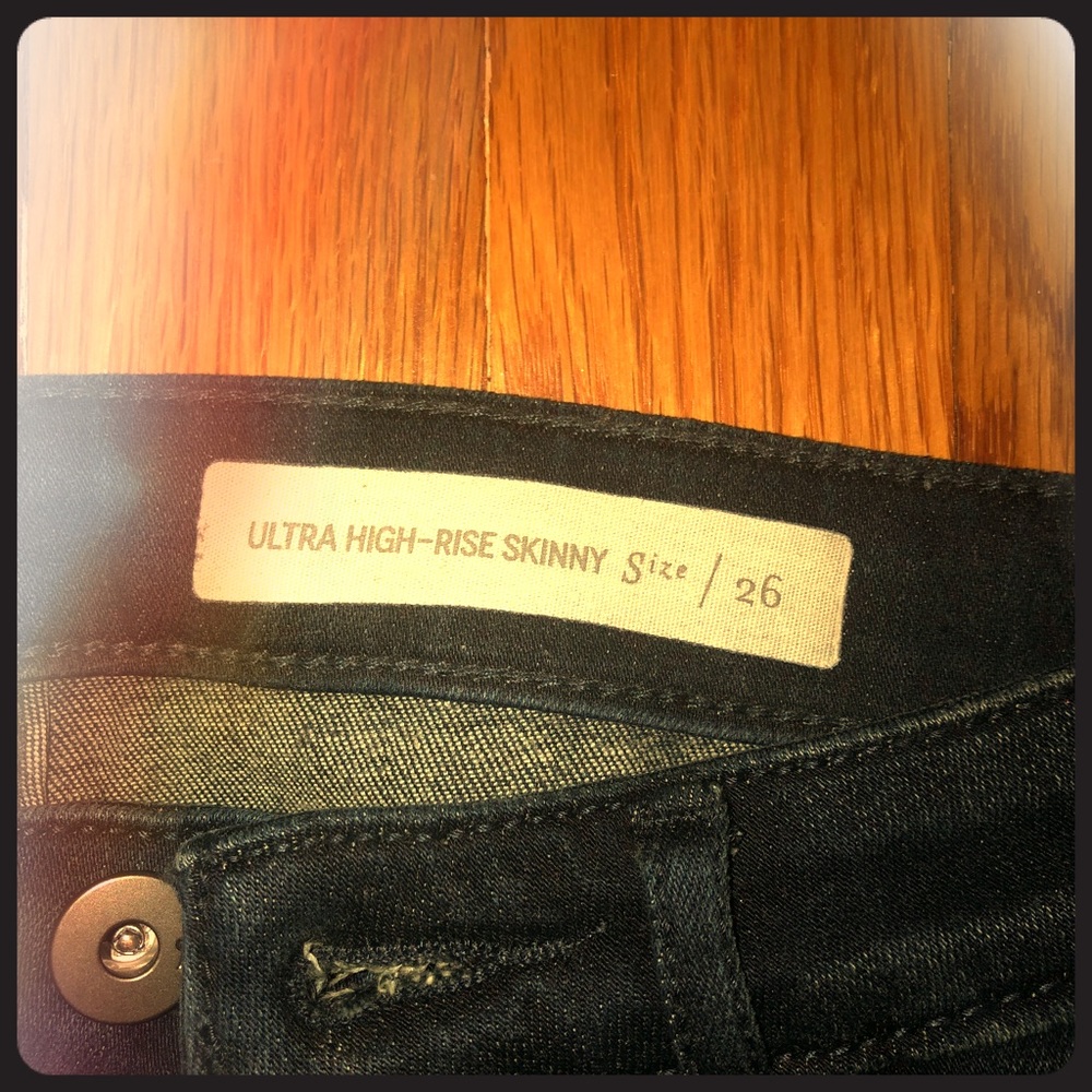 Pilcro Ultra High Rise Skinny Jean